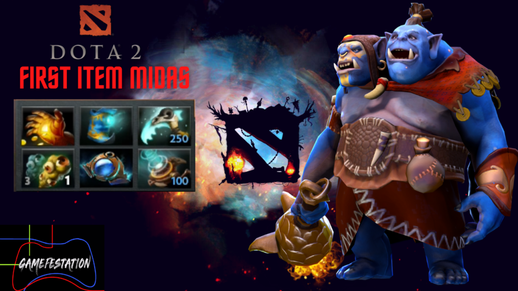 Dota 2 | Ogre Supporting Carry | First Item Midas | Archon Rank